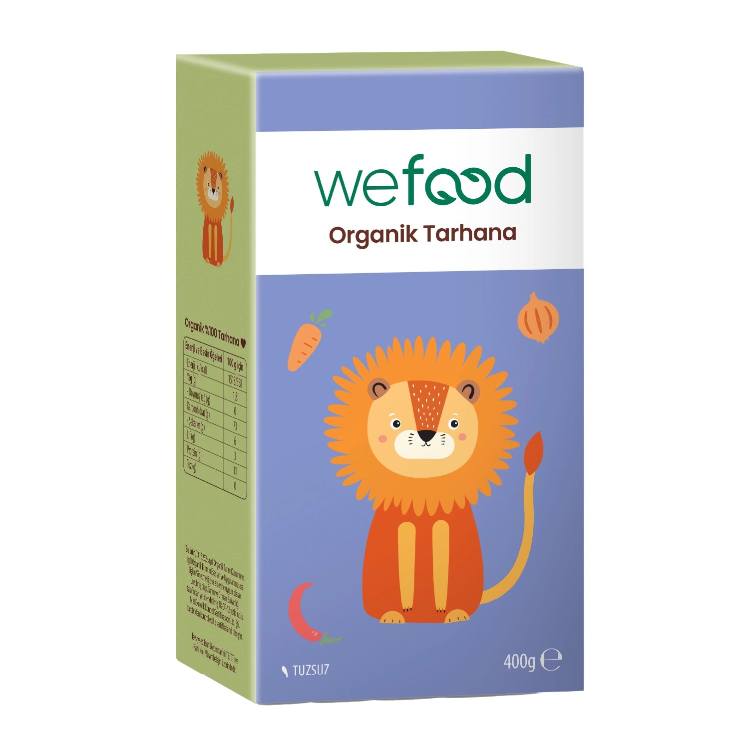 Wefood Kids Organik Tarhana 400 gr